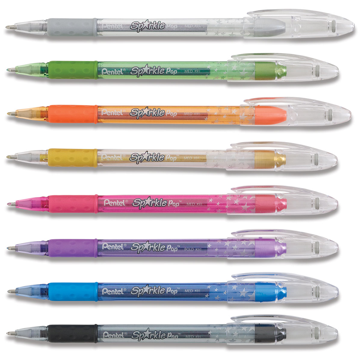 Pentel Sparkle Pop Pens and Set