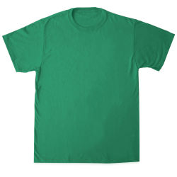 Gildan 8000B/G800B Youth Kelly Green DryBlend Moisture Wicking Short Sleeve  Crewneck T-Shirt —