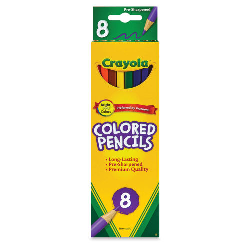 Crayola Colored Pencils - Assorted Colors, Set of 8
