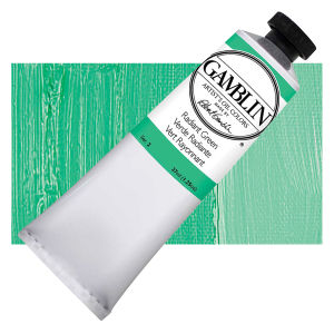 Gamblin Artist's Oil Color - Radiant Green, 37 ml tube