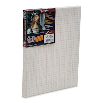 Open in modal - The Artist Grid 3/4" Profile Cotton Canvas - 8" x 10"