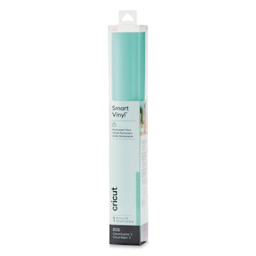 Open in modal - Cricut Permanent Smart Vinyl - Mint, 13" x 3 ft, Roll (In packaging)