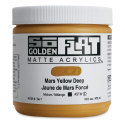 Golden SoFlat Matte Acrylic Paint - Mars Yellow Deep, ml, Jar