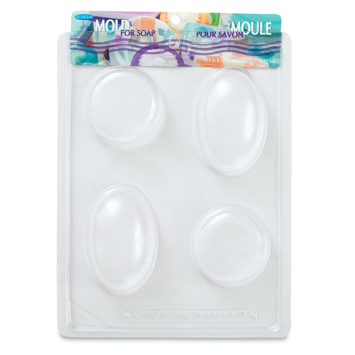 Soap Mold - Oval Rounds