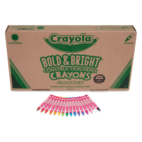 Crayola Construction Paper Crayon Packs