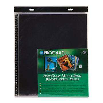 Open in modal - Itoya PolyGlass Refill Page Pack - 14" x 17", Portrait, Pkg of 10