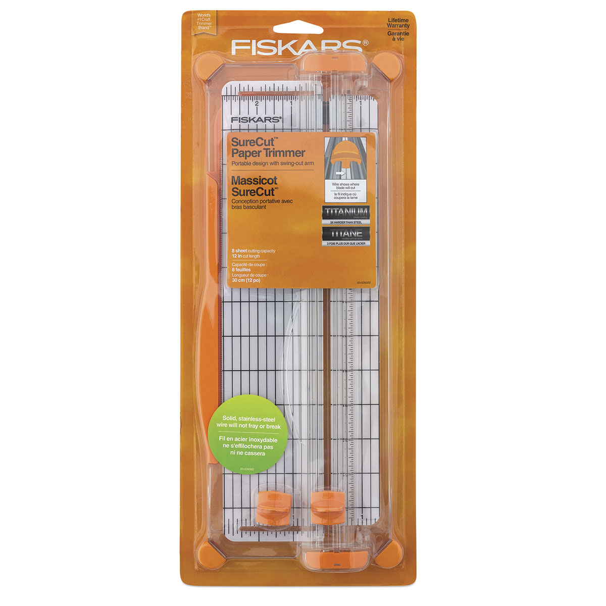 Fiskars® Recycled SureCut™ Paper Trimmer (12 in.)