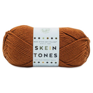 Lion Brand Basic Stitch Anti-Pilling Skein Tones Yarn - Adobe, 185 yards