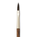 Isabey Vintage Siberian Blue Squirrel Brush - Cat's Tongue, Size 2