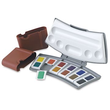 Open in modal - Pelikan Watercolor Pans - Set of 12, Set Open