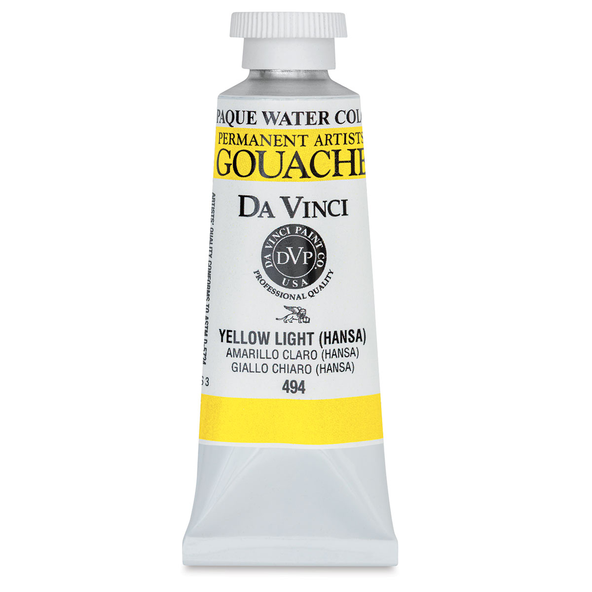 Da Vinci Cadmium Yellow Medium Artist Oil Paint - 150mL