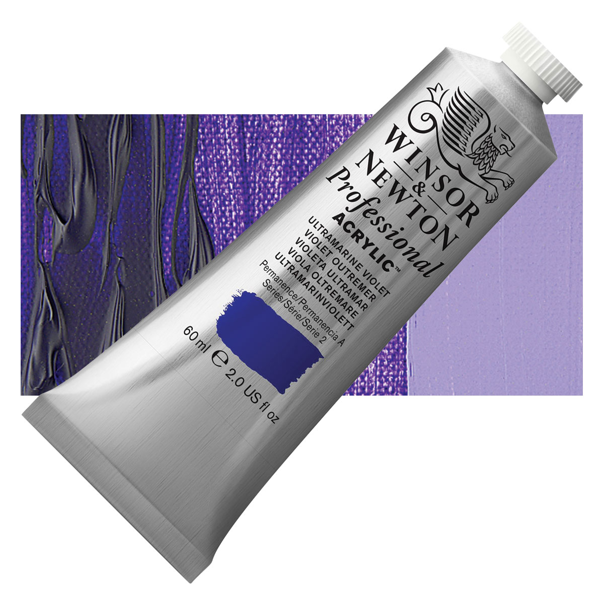 Winsor & Newton Professional Acrylics - Ultramarine Violet, 60 ml tube ...