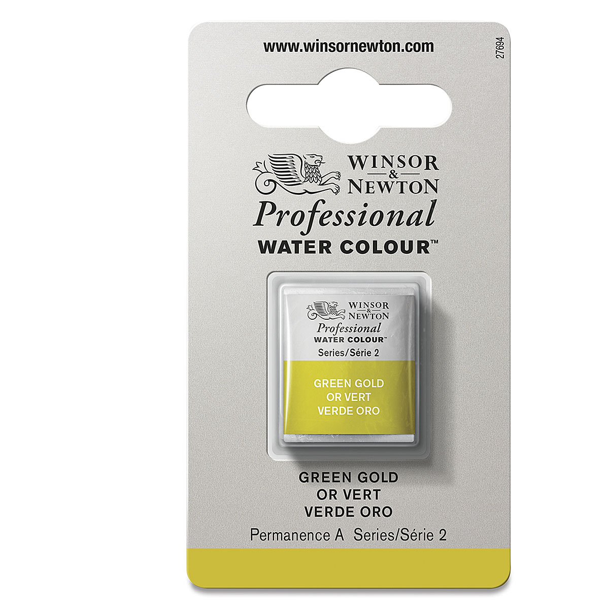 Winsor & Newton / Colart 0101184 Professional Water Colour Half Pan Cobalt Green