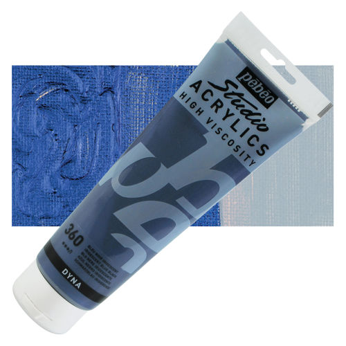 Blick Studio Acrylics - Primary Blue, 4 oz Tube