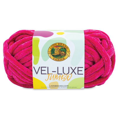 Lion Brand Vel-Luxe Jumbo Yarn - Cabaret, 21 yards
