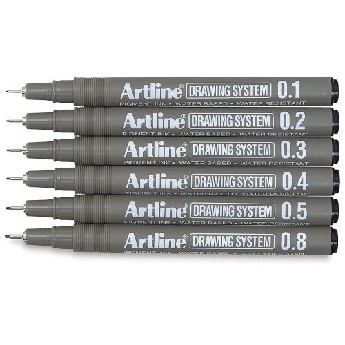 Artline Drawing System Technical Drawing Pen Black 0.6 mm