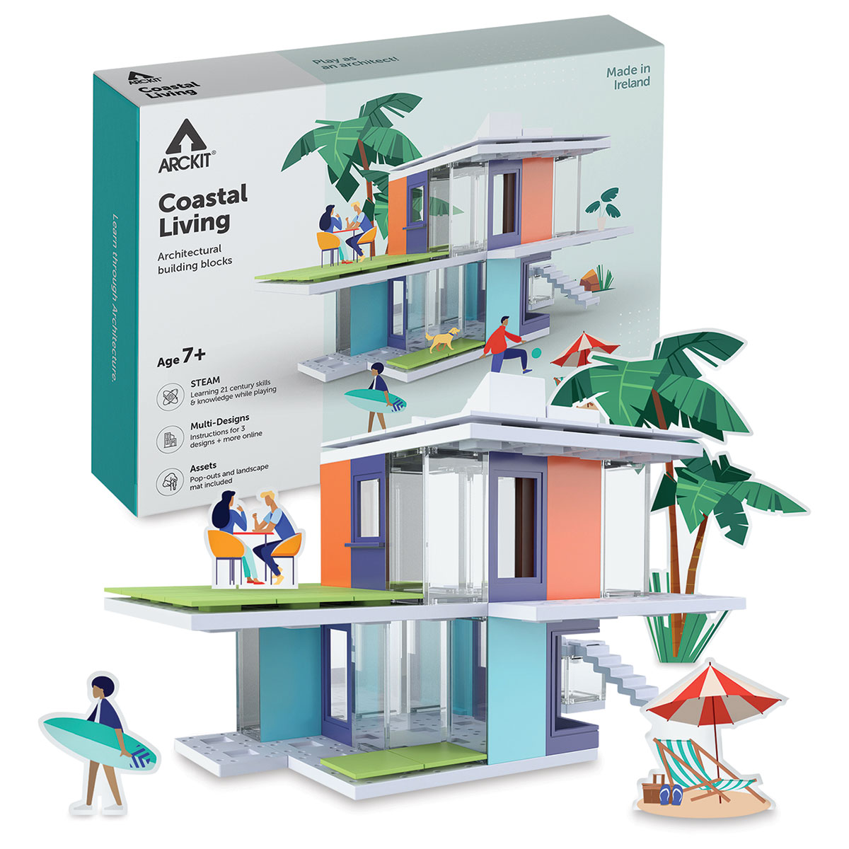Arckit Coastal Living Architectural Model Building Kit