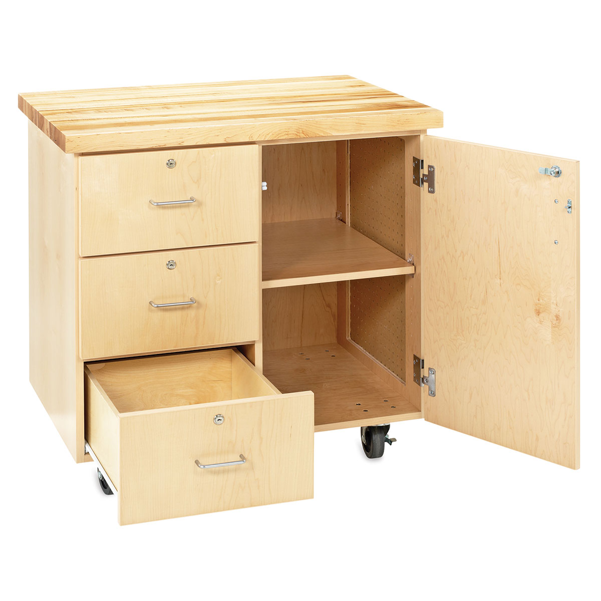 Perspective 24 Student Drawing Supply Cabinet - Diversified DTC-24