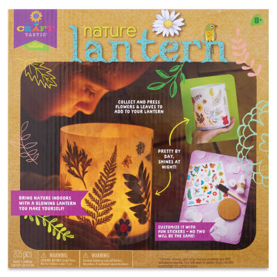 Craft-Tastic Nature Lantern Kit, front of the packaging