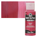 FolkArt Multi-Surface Metallic Acrylic Paint - Garnet, 59 ml