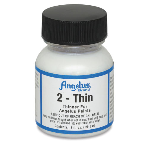 Angelus 2-Thin, Acrylic Leather Paint Thinner, 1 oz