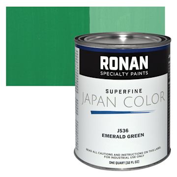 Open in modal - Ronan Superfine Japan Color - Emerald Green - Can and Swatch