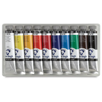 Van Gogh Oil Paints- Set of 6 colors, 20 ml tubes