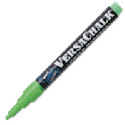 VersaChalk Wet Erase Liquid Chalk Marker - Neon Green, 3 mm, Fine Tip