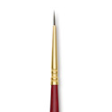 Blick Master Synthetic Kolinsky Brush - Long Handle, Round, Size 0