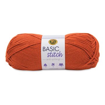 Open in modal - Lion Brand Basic Stitch Anti-Pilling Yarn - Pumpkin