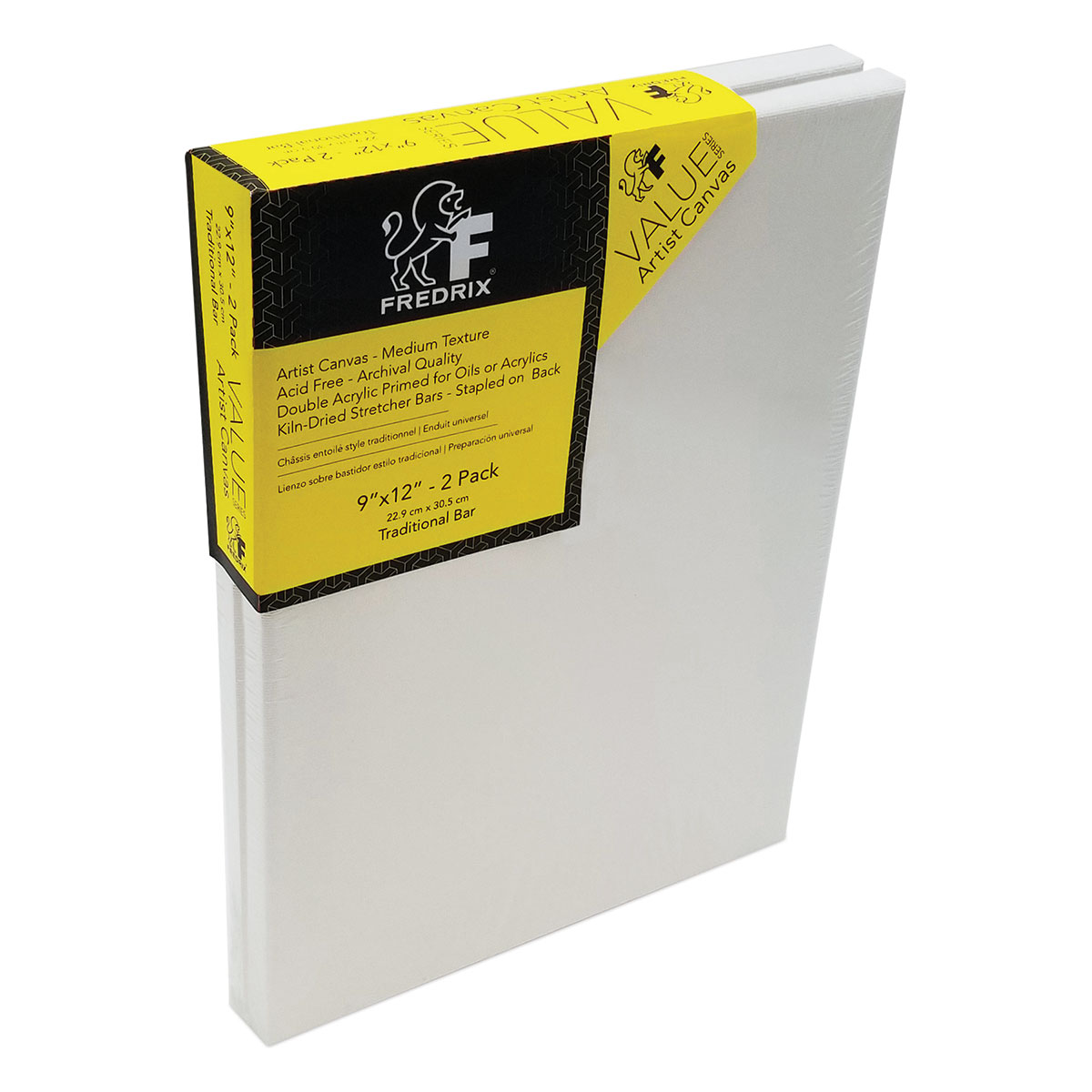 Fredrix 5 by 7-Inch Oval Stretched Canvas