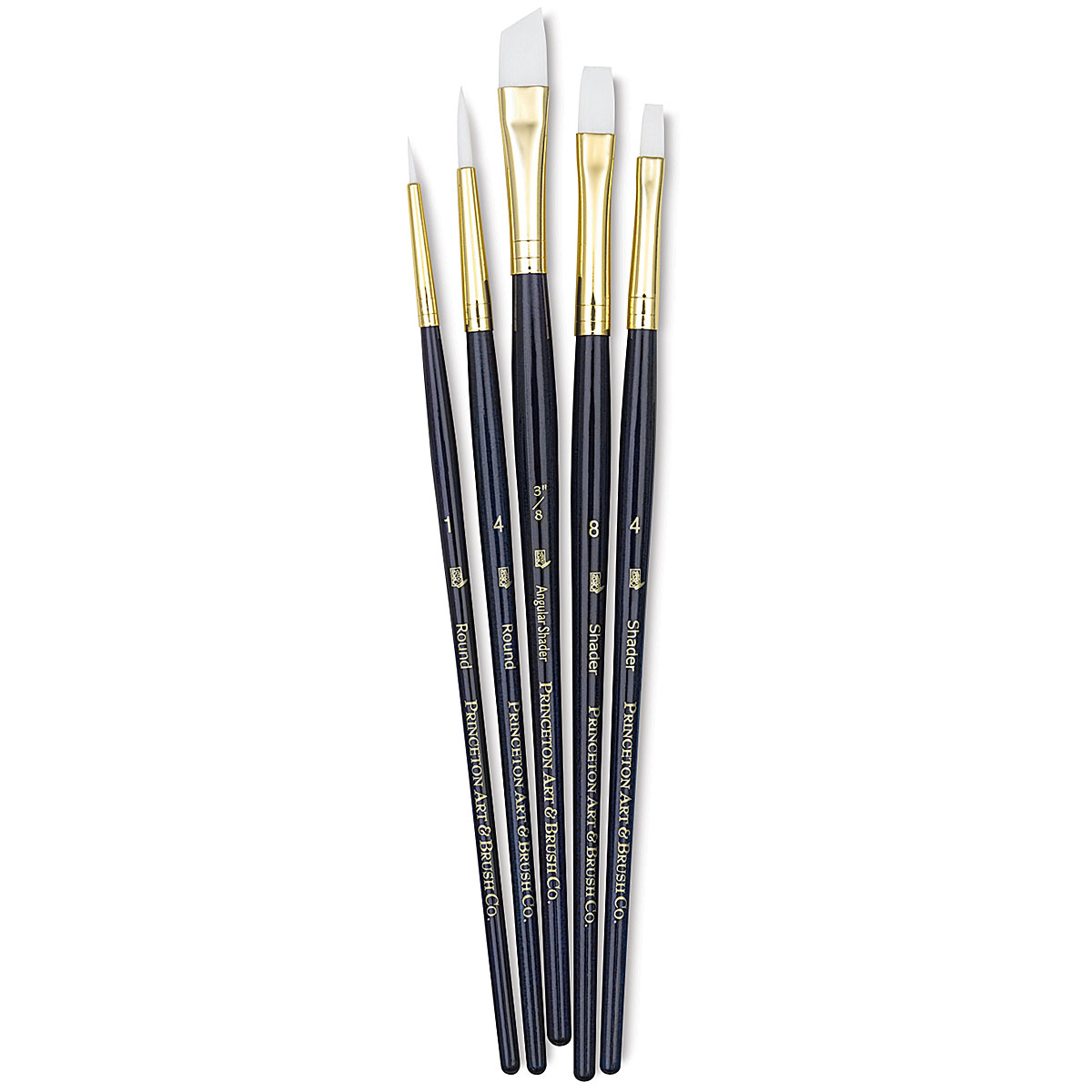 Princeton Real Value, Series 9100, Paint Brush Sets for Acrylic, Oil &  Watercolor Painting, Natural-Bristle (Rnd 6, Flb 4, Brt 8, Flat 12)