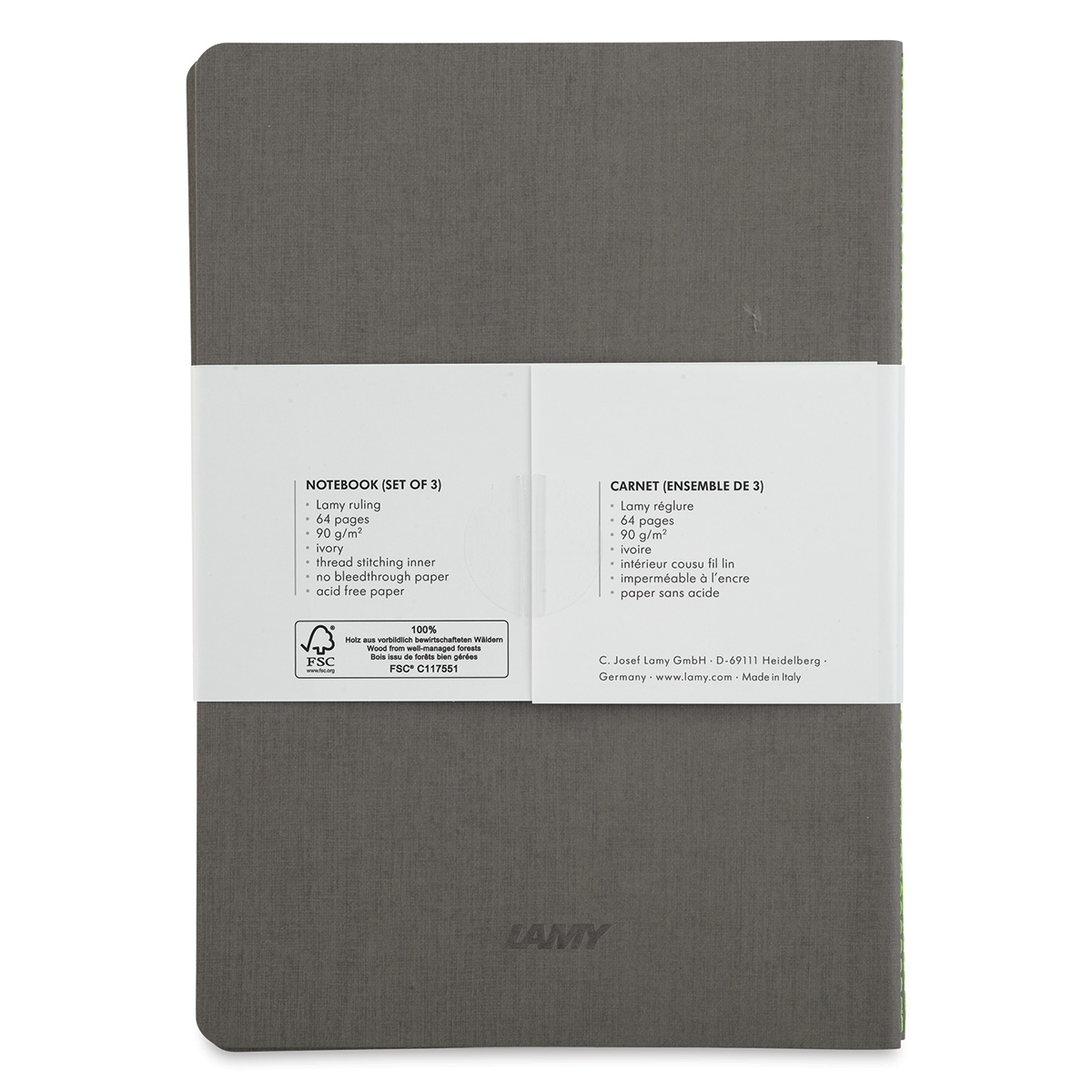 Lamy Paper Notebook Soft Cover A5 Black