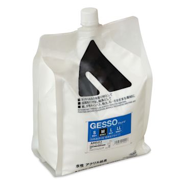 Open in modal - Holbein Acrylic Medium - White Acrylic Gesso, Standard, 2000 ml pouch