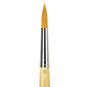 Da Vinci Junior Synthetic Brush - Round, Short Handle, Size 16