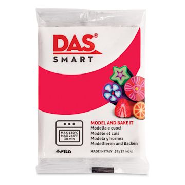 Open in modal - DAS Smart Polymer Clay - Carmine Red, 2 oz