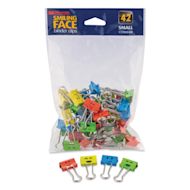 Officemate Smiling Face Binder Clips
