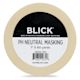Blick pH Neutral Masking Tape - Natural, 1" x 60 yds - front