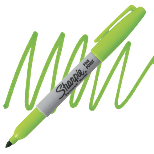 Sharpie Fine Point Marker - Lime