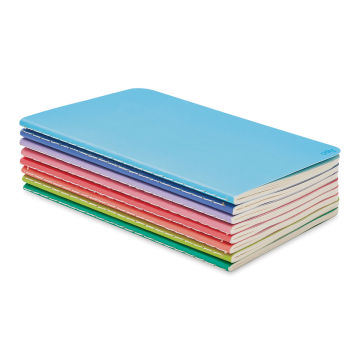 Ooly Color Write Mini Pocket Pal Journals, Set of 8