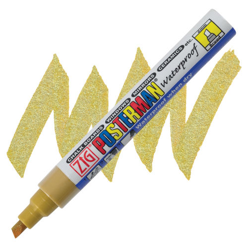 Zig Posterman Fine Tip Marker-White