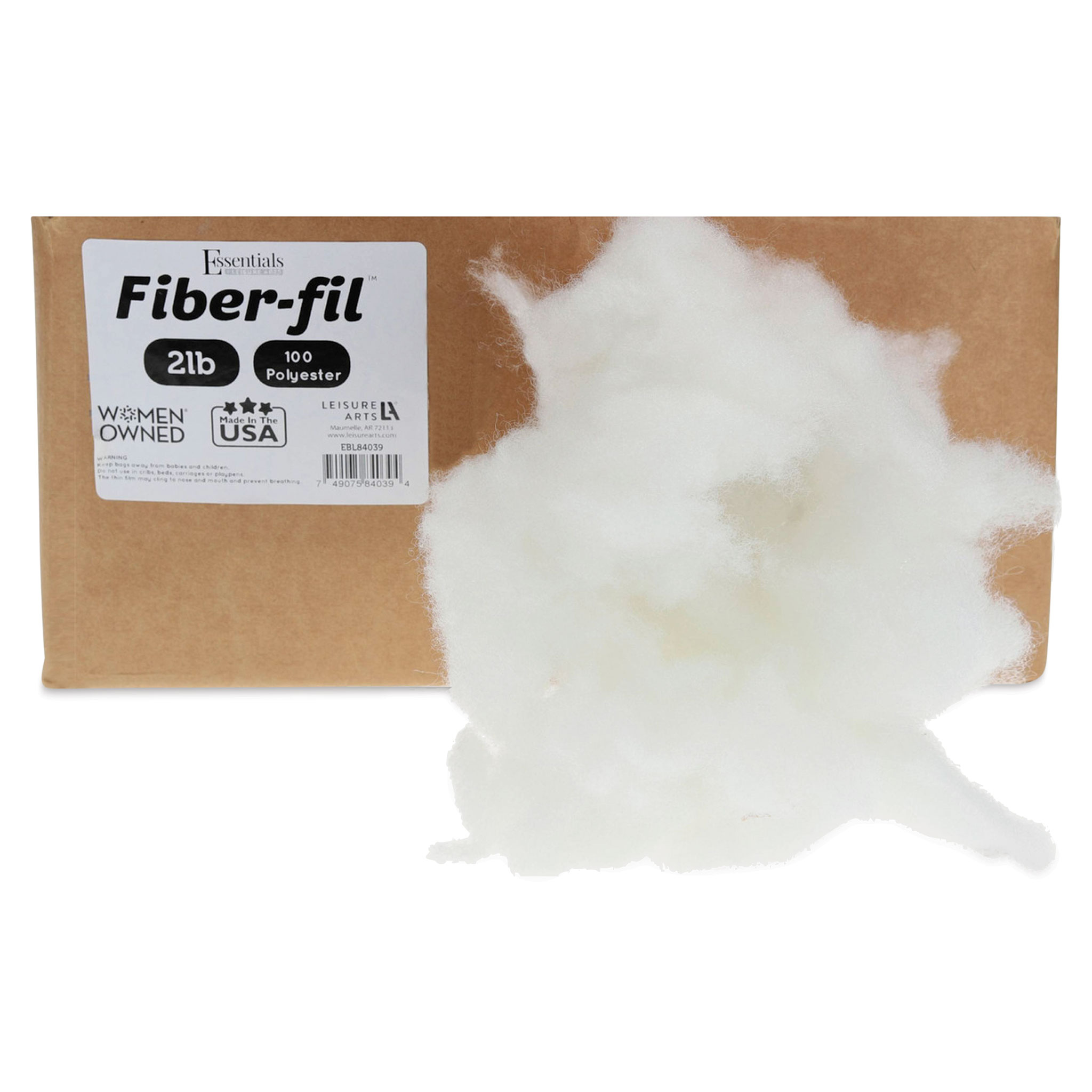  Polyester Stuffing 5 LB Bag 100% High-Loft Polyester Fiber Fill  : Arts, Crafts & Sewing