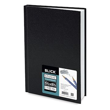 Open in modal - Blick Studio Hardbound Sketchbook - 5-1/2" x 8-1/2", cover