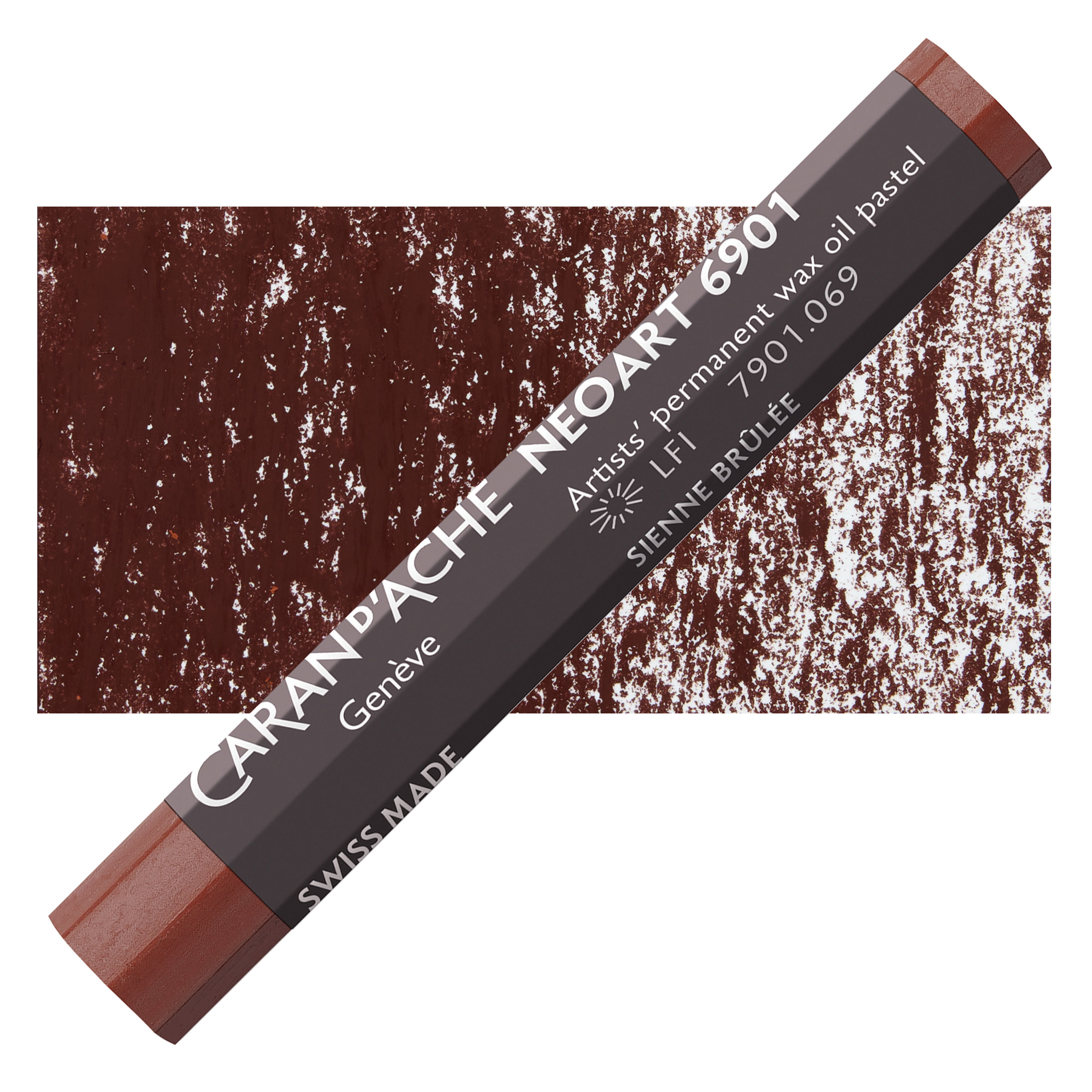 Caran d'Ache Neoart 6901 Pastel - Burnt Sienna | Utrecht Art Supplies