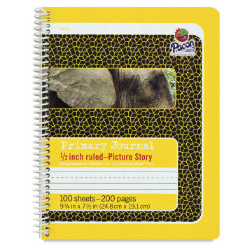 Pacon Primary Picture Story Journal - Front cover of 1/2" Ruled Journal
