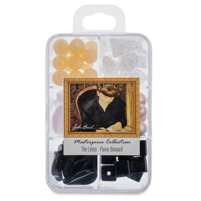John Bead Masterpiece Collection Glass Bead Box - The Letter/Pierre Bonnard (Front of packaging)