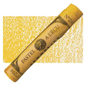 Open in modal - Sennelier Soft Pastel - Cadmium Yellow Light 298 pastel and swatch