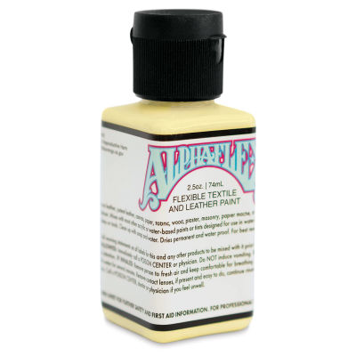 Alpha6 AlphaFlex Textile and Leather Paint - Lemon Sherbet, 74 ml, Bottle