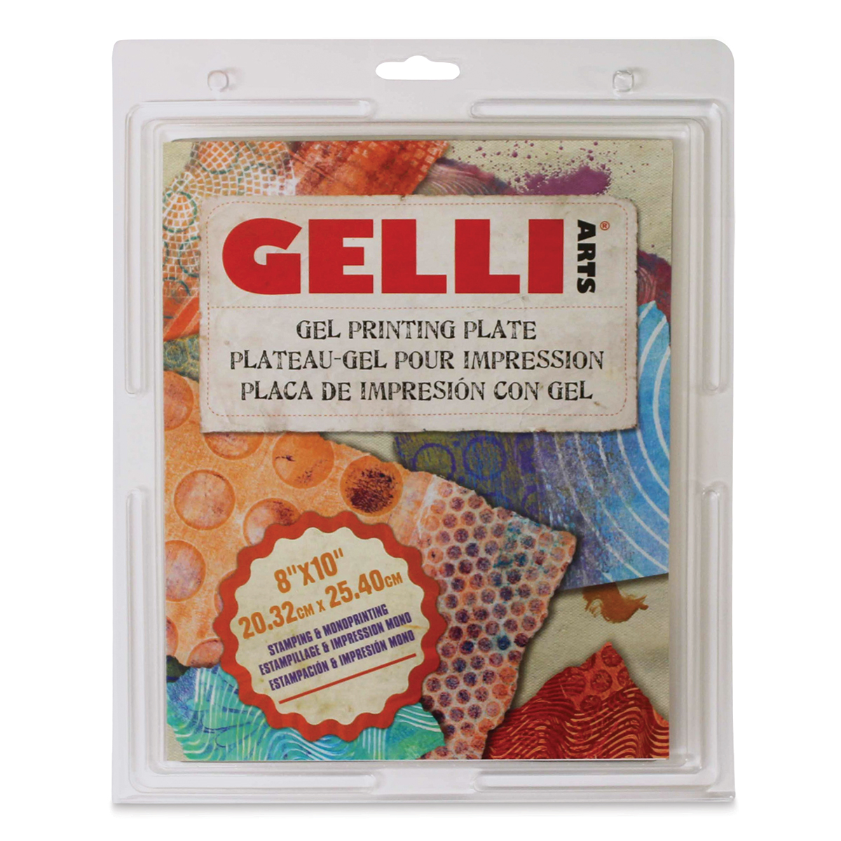 Gelli Arts Gel Printing Plates 10 Pack 5 x 5