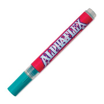 Open in modal - Alpha6 AlphaFlex Textile and Leather Paint Marker - Teal, 4 mm